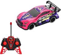 MIXEL RC Drift Remote Control Car, High-Speed RC Car with LED Lights, Thrilling Driving Experience, Durable Construction, Sturdy Design, Encourages Imaginative Play (Pink)