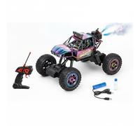 MIXEL RC Monster Climber Off-Road Truck, fine motor skills and hand-eye coordination, Rechargeable battery with USB cable, 4WD off-road performance, Outdoor Racing, Rock Climbing