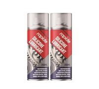 MIXEL Silicone Lubricant Spray, Reducing Friction and Wear, Easy-to-Apply, Perfect for Household, Automotive, Industrial Use, Ideal for Seals, Hinges, Cables, Bearings, 250ml, (2 Pcs)