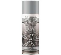 MIXEL Silver Alloy Wheel Spray Paint, Quick-Drying Formula, Long-Lasting Protection, DIY Enthusiasts, Easy-To-Apply, Ideal For Restoring Or Refinishing Alloy Wheels, 400ml, (1 Pcs)
