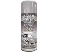 MIXEL Silver Body Spray Paint, Quick Drying Formula, Easy To Apply, Ideal For Home, DIY, Automotive, Crafting Projects, Perfect For Metal, Wood, Plastic, 400ml, (1 Pcs)