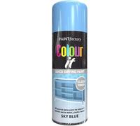 MIXEL Sky Blue Gloss Spray Paint, DIY Projects, Quick-Drying, Easy To Apply, Ideal For Crafts, Furniture, Metal, Plastic, Automotive, Suitable For Indoor And Outdoor Use, 400ml, (1 Pcs)