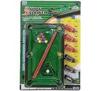 MIXEL Snooker Table For Kids, Pool Table, Durable Construction, 11 Balls 2 Cues And 1 Triangle, Vibrant Colour, Portable And Lightweight, Indoor And Outdoor Fun Game