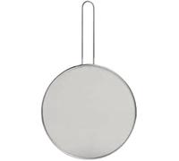 MIXEL Splatter Screen Guard, Stainless Steel, Mesh Splatter Screen with Heat Resistance Handle, Perfect for Pans Pots and Frying Pans, Lightweight and Durable, (25CM)