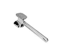 MIXEL Stainless Steel Meat Tenderizer, Dual-Sided, Smooth and Flat, Ergonomic Handle, Non-Slip Design, Multi-Purpose Kitchen Tool, Easy to Clean & Store (1PCS)