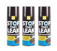 MIXEL Stop That Leak Leak Repair Spray, Waterproof Sealant, Convenient and Cost-Effective, Flexible, Repair Black Pipes & Guttering, Option to Paint After Drying, Cracks Instant Solution (3 PCS)