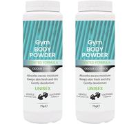 MIXEL Unisex Gym Body Powder, Moisture Absorption, Anti-Chafing Protection, Keeps Skin Fresh and Dry, Gently Deodorizes, Soothing Formula, Gentle for Daily Use (2)
