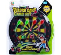 MIXEL Velcro Dartboard Game Set With 2 Balls & 4 Darts, Dart Board Game Set, Endless Moments of Fun, Lightweight Design, Indoor Outdoor Toy, Quick and Easy Setup