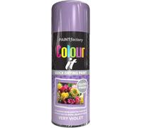 MIXEL Violet Gloss Spray Paint, Quick-Drying Formula, Long-Lasting, Perfect For Crafting, DIY Projects, Automotive, Home Décor, Ideal For Both Indoor And Outdoor Use, 400ml, (1 Pcs)