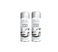 MIXEL White Gloss Spray Paint, Quick-Dry Formulation, Durable, Chip-Resistant Coating, Long-Lasting Colour Vibrancy, Both Interior And Exterior Projects, (2PCS)