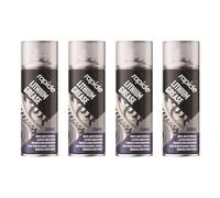 MIXEL White Multi-Purpose Lithium Grease Spray, Protective Layer, Long Lasting Lubrication, Protects from Corrosion, Safe to Use on Hinges, Tracks, Runners & More (4 PCS)