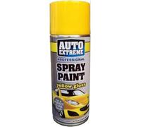 MIXEL Yellow Gloss Spray Paint, Quick-Drying, DIY Projects, Crafting, Furniture, Metal, Wood, Plastic, Long-Lasting Finish, Ideal For Indoor And Outdoor Use, 400ml, (1 Pcs)