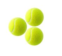 MIXEL Yellow Tennis Balls, Tennis Aptitudes, Practice Teaching, Polyester Fibre And Rubber, Portable & Strong, Soft Touch, Easy To Carry, Ideal For Sports, Great Choice for Professionals (3 PCS)