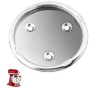 Mixer Bowl Cap-Screw Compatible for Kitchenaid Stand Mixers Plate Replacement for Whirlpool Kenmore Part Number 4163032 Replace W10191926, AP6016640, WPW10191926, 4161126