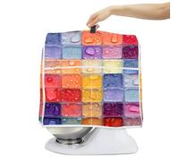 Mixer Dust Cover for 6-8 Qt Stand Mixer, Cloth Cover with 2 Storage Pockets for Stand Mixer Protective Covers Large for 6-8 Quart Mixer