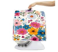 Mixer Dust Cover for 6-8 Qt Stand Mixer, Cloth Cover with 2 Storage Pockets for Stand Mixer Protective Covers Large for 6-8 Quart Mixer