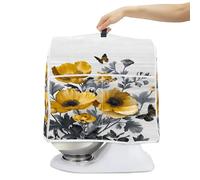 Mixer Dust Cover for 6-8 Qt Stand Mixer, Cloth Cover with 2 Storage Pockets for Stand Mixer Protective Covers Large for 6-8 Quart Mixer