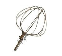 Mixer Egg Beater,Compatible for Kenwood，KVC30/KVC7300/KVC3100/KMC510 Replacement Stainless Steel Egg Beater KVL4100/KVL61/KVL6300/KVL8300 Wire Whip(KVC30 KVC7300 Large)