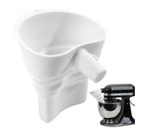 Mixer Funnel - Silicone Pouring Tool | Kitchen Cooking Aid, Foldable Liquid Sugar Cocoa Honey Yogurt Oatmeal Pourer, Baking Accessory For Beginner Chef, Cooking Lovers, Easy Transfer Of Po