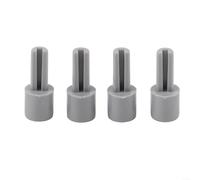 Mixer Potentiometer Extension Knobs 4PCS for Live Sound Equipment with 10mm x 25mm Overall Size Specification