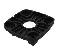 Mixer Rubber Soundproof Foot Mat, Non-Slip Protective Pad Black | 13.7x13.2x4.5cm, Easy Wipe-Clean Surface, Wear Resistant Texture for Juicers, Food and Kitchen Worktops