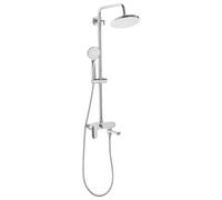 Mixer Shower Set with Rainshower GURARA Silver