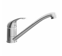 Mixer Sink Kitchen Tap Chrome Swivel Taps Faucet Modern Lever Spout Mono Single