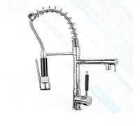 Mixer Sink Taps,Bronze 360 Kitchen Faucet - Single Handle Pull Down Spray Hot & Cold Water Mixer Tap for Kitchen Sink Stylish Design Easy Installation
