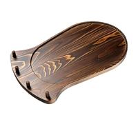 Mixer Slider Mat Wood Board Tray Attachment Countertop with Storage | Kitchen Stand Mixer Slider Mat for Garage Furniture Coffee Cabinet Countertop Appliance 5.5-7 Qt dark walnut