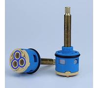 Mixer tap Cartridge,1PC 26/28/33/35/37mm Tap Cartridge, Ceramic Disc Cartridge Replacement Faucet Water Mixer Tap Inner Control Kitchen Faucet Valve(33mmx85mm)