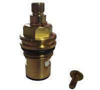 Mixer Tap Cartridge Replacement for Franke and Howdens Lamona Compatible 1/2 Ceramic Disc Popular Cartridge Tap Spares Repair Kit 28 Spline, 8mm diametre, 47mm Total Length (1 Blue)