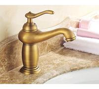 Mixer Tap Copper Basin Faucet Antique Solid Brass Faucet Wholesale Black Taps Bathroom Basin Faucet Hot And Cold Water Faucet