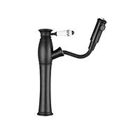 Mixer Tap FaucetAll Copper Pull Out Hot Cold Water Tap 360 Degreesg Rotatable Basin Mixer Faucet Telescopic Solid Brass Mixer Taps/M,M-A