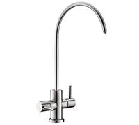 Mixer Tap Kitchen Single Out Clean Water Drink Straight Faucet Waterfall Modern Simple Hotel Tap Health Environmental Protection Nozzle Double Handle Valve Single