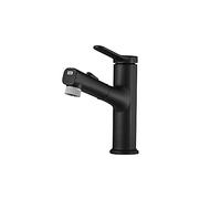 Mixer Tap Pull-out Faucet All Copper Single Handle Cold and Hot Water Column Shower Three Modes Of Water Bathroom Toilet Faucet