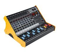Mixers Audio 9 Channel Mixer, Dj Mixer Board Mixer Audio Bluetooth MP3 Mixer for Music with 99 Kinds of DPS Digital Effects, Usb Audio Mixer for Karaoke Speakers