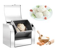 mixers for baking Dough Flour Mixer 750W/1500W Commercial Dough Mixer, Stainless Steel Flour-Mixing Machine with Timing, 30/50kg/h Professional Dough Kneading Machine for Making Pasta Pizza,