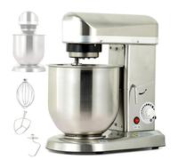 mixers for baking Dough Flour Mixer Electric Kitchen Stand Mixer - 5L/7L Stainless Steel Bowl with Whisk, Dough Hook, and Beater - Commercial Food Mixer for Cake Shop, Pizza Shop, Restaurant