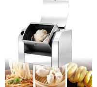 mixers for baking Dough Mixer Commercial 1500W Electric, 3/5KG Dough, 30/50kg/h Professional Dough Mixing Machine, Stainless Steel Dough Mixing Machine with Timer Function,3KG