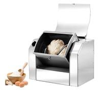mixers for baking Dough Mixer Commercial 1500W Stainless Steel Mixer,30/50kg/h Professional Dough Mixing Machine,for Making Pasta Pizza,3KG