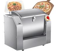 mixers for baking Dough Mixer Commercial Stand Mixer, Heavy Duty Electric Food Mixer 50kg/h Stainless Steel Bowl, Dough Kneading Mixer Machine for Bakery Pizzeria Pasta