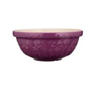 Mason Cash in The Meadow Size 18 Mixing Bowl 26cm | 2.7 Litre Floral Embossed Earthenware Bowl for Dough, Pastry & Cake Mixes | Dishwasher Safe