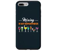 Mixing Is My Superpower Cocktail Mixing Bartending Bartender Case for iPhone 7 Plus/8 Plus