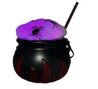 Mixing Pot Cauldron - Candy Kettle, Wide Range of Usage Potion Bowl | Black Trick Treat Holder for Autumn Event Use, Desktop Accessory for Halloween Home Setup, Indoor Haunted Theme Storage Display