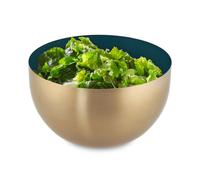 Mixing Salad Bowl Kitchen Equipment Set 4x Preparation Serving Food Gold 1Litre