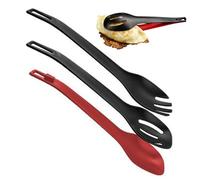 Mixing Spoons for Cooking, Detachable Function Spoon and Fork, Convenient Kitchen Utensil Mixing, Serving and Eating, Perfect for Home Apartment, Outdoor Adventures Picnics, or Dorm Life