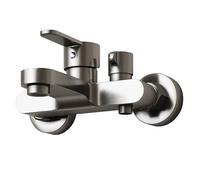 Mixing Valve, hot and Cold Water Faucet, All Copper Nozzle Switch, Bathroom Triple Mixing Shower Bath Shower Mixer Tap(Color2)