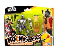 MixMashers Deluxe StarWars The Mandalorian & GROGU Action Figure Toy For Age 4+