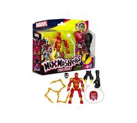MixMashers Iron Spider Deluxe, 12 cm customizable figurine to mix and combine with accessories, Marvel, from 4 years old.