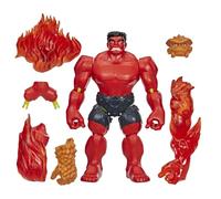 MixMashers Marvel Red Hulk Custom Avengers Deluxe Mix-And-Match Action Figure & Accessories, 5-Inch Super Hero Toys for Kids Ages 4+